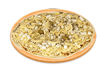 Pizza de <?php echo Palmito com Champignon ;?>
