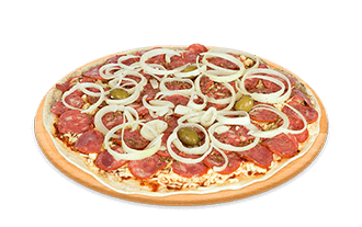 Pizza de <?php echo Calabresa c/ Cebola;?>